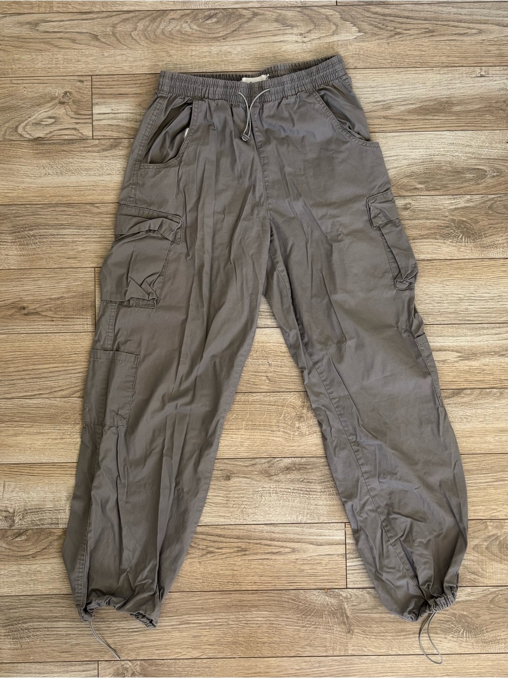 Urban Behavior Cargo Jogger Pants - Gray